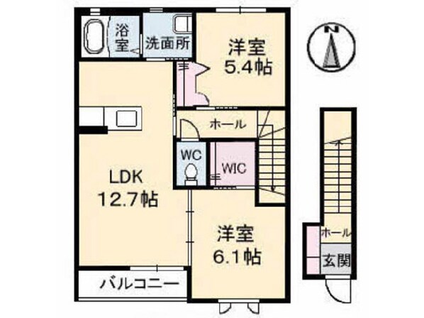 ブランドールＴＳの物件間取画像